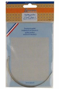 2 Aiguilles à Coudre Courbes N° 7