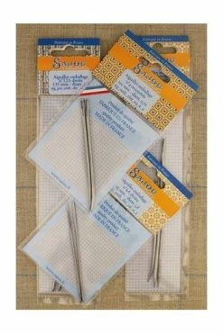 2 Aiguilles à Coudre Emballage Droites N° 6 -artisanat Soldes Magasin 2 aiguilles a coudre emballage droites n 6 2