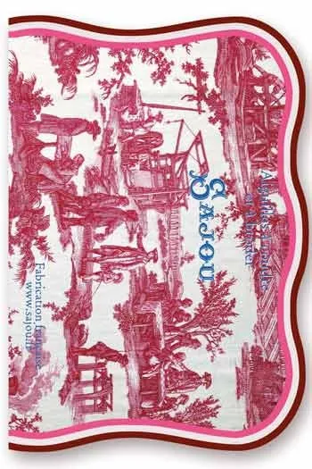 40 Aiguilles Couture-broderie Toile De Jouy 1 40 Aiguilles Couture-broderie Toile De Jouy