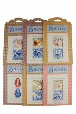 6 Grilles De Point De Croix Fables La Fontaine Série 3