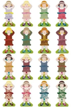 Acheter Ensemble 4 Familles Cartes Fillettes