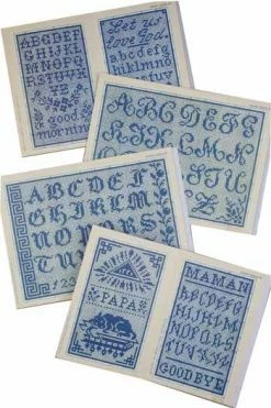 Album De Point De Croix Sajou Bleu N°2