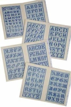 Album De Point De Croix Sajou Bleu N°3