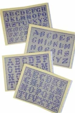 Album De Point De Croix Sajou Bleu N°5