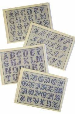 Album De Point De Croix Sajou Bleu N°6