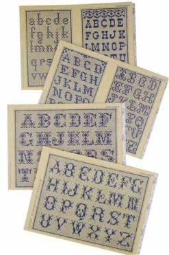 Album De Point De Croix Sajou Bleu N°7