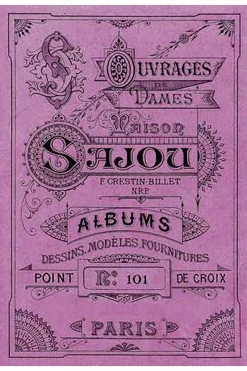 Album De Point De Croix Sajou Mauve N°101 2 Album De Point De Croix Sajou Mauve N°101 – Image 2
