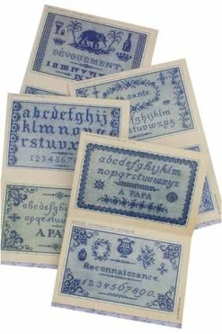 Album De Point De Croix Sajou Mauve N°102