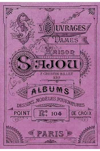Album De Point De Croix Sajou Mauve N°104 2 Album De Point De Croix Sajou Mauve N°104 – Image 2