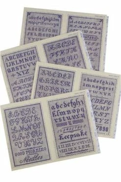 Album De Point De Croix Sajou Mauve N°105