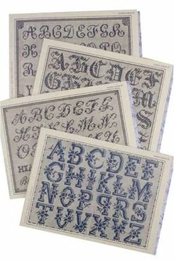 Album De Point De Croix Sajou Mauve N°106