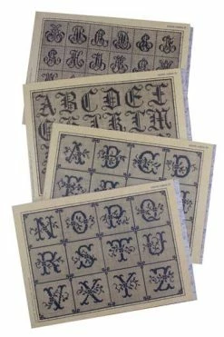 Album De Point De Croix Sajou Mauve N°107