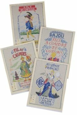 Album De Point De Croix Sajou Rouge N°901