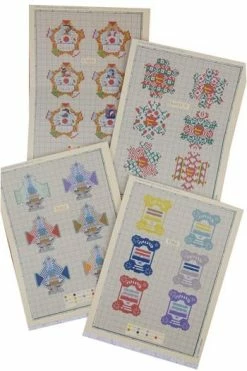 Album De Point De Croix Sajou Rouge N°902