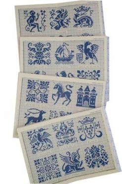 Album De Point De Croix Sajou Rouge N°906