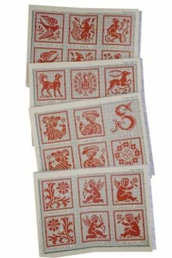 Album De Point De Croix Sajou Rouge N°908