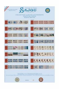 Album De Point De Croix Sajou Rouge N°908 -artisanat Soldes Magasin album de point de croix sajou rouge n908 7