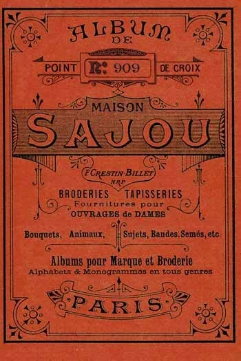 Album De Point De Croix Sajou Rouge N°909 2 Album De Point De Croix Sajou Rouge N°909 – Image 2