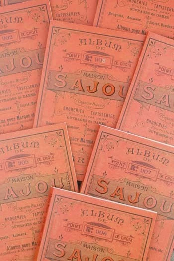 Album De Point De Croix Sajou Rouge N°909 3 Album De Point De Croix Sajou Rouge N°909 – Image 3