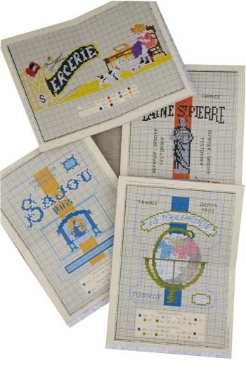 Album De Point De Croix Sajou Rouge N°909 1 Album De Point De Croix Sajou Rouge N°909