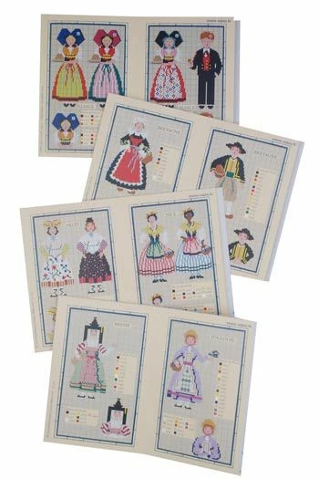 Album De Point De Croix Sajou Rouge N°913 1 Album De Point De Croix Sajou Rouge N°913