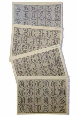 Album De Point De Croix Sajou Vert N°651