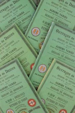 Album De Point De Croix Sajou Vert N°652 9 Album De Point De Croix Sajou Vert N°652 -artisanat Soldes Magasin album de point de croix sajou vert n652 3