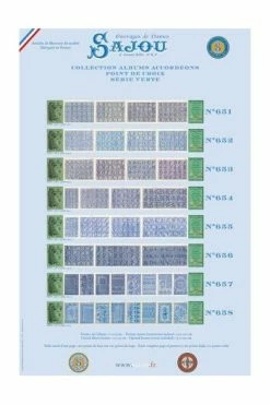 Album De Point De Croix Sajou Vert N°652 11 Album De Point De Croix Sajou Vert N°652 -artisanat Soldes Magasin album de point de croix sajou vert n652 5