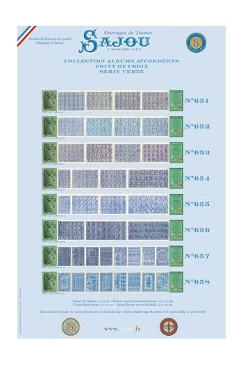 Album De Point De Croix Sajou Vert N°652 6 Album De Point De Croix Sajou Vert N°652 – Image 6