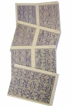 Album De Point De Croix Sajou Vert N°654