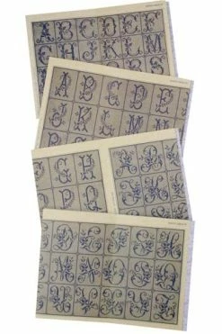 Album De Point De Croix Sajou Vert N°656