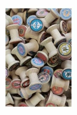 Bobine Bois à L'ancienne Sajou Rose -artisanat Soldes Magasin bobine bois a lancienne sajou rose 4