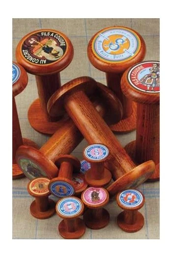 Bobine Bois à L'ancienne Sajou Rouge 3 Bobine Bois à L'ancienne Sajou Rouge – Image 3