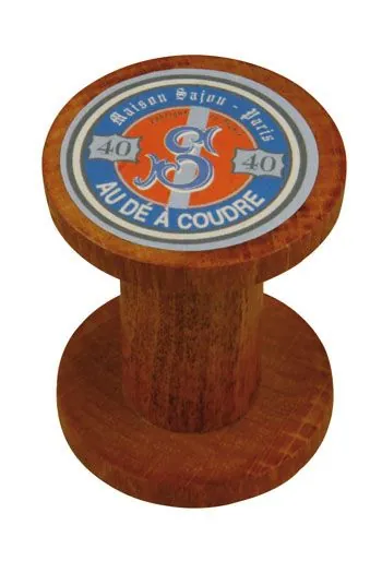 Bobine Bois à L'ancienne Sajou Rouge 1 Bobine Bois à L'ancienne Sajou Rouge