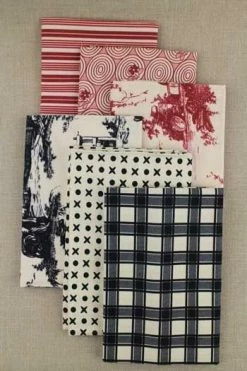 Boîte 12 Coupons Tissus Sajou Tons Foncés -artisanat Soldes Magasin boite 12 coupons tissus sajou tons fonces 3