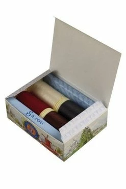 Boîte 12 Coupons Tissus Sajou Tons Foncés -artisanat Soldes Magasin boite 12 coupons tissus sajou tons fonces 4