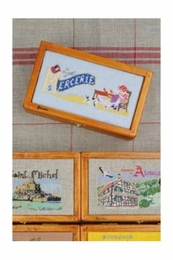 Boîte à Broder Bois Rectangulaire -artisanat Soldes Magasin boite a broder bois rectangulaire 3