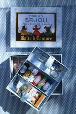 Boîte à Couture Complète Fillettes Sajou Brodant