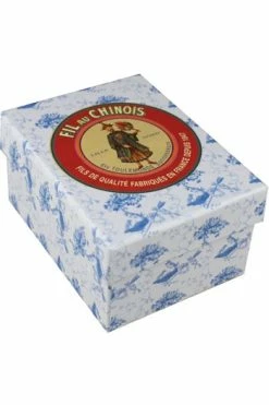 Boîte Atelier étiquette Fil Au Chinois Rouge