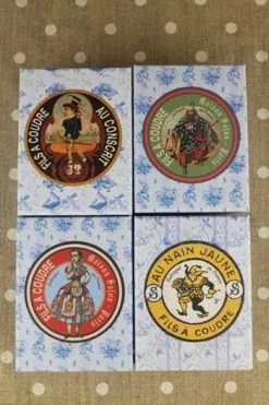 Boîte Atelier étiquette Fil Au Nain Jaune -artisanat Soldes Magasin boite atelier etiquette fil au nain jaune 1