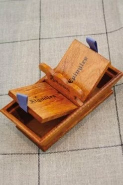 Boîte Bois Miniature Boutons Pantalons Vert -artisanat Soldes Magasin boite bois miniature boutons pantalons vert 2