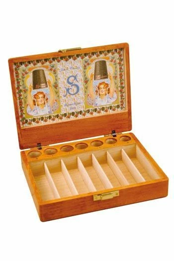 Boîte Bois Présentation Dés Et Ses Sept Dés 1 Boîte Bois Présentation Dés Et Ses Sept Dés