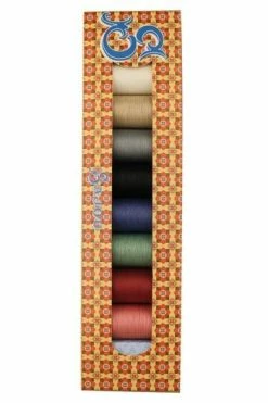 Boîte Cadeau 8 Bobines Fils Patchwork