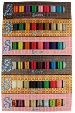 Boîte Cadeau 8 Bobines Fils Patchwork 7 Boîte Cadeau 8 Bobines Fils Patchwork -artisanat Soldes Magasin boite cadeau 8 bobines fils patchwork 3