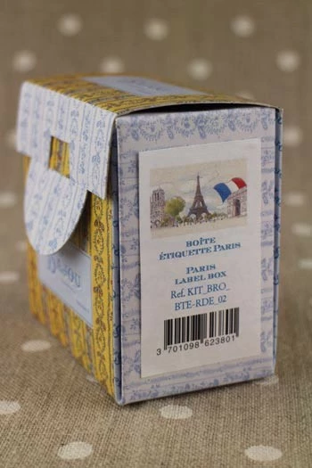 Boîte Couvercle à Broder Paris 4 Boîte Couvercle à Broder Paris – Image 4