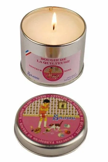 Bougie De La Quilteuse Parfum Miel 1 Bougie De La Quilteuse Parfum Miel