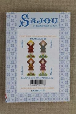 Cartes à Fil Petites Filles Famille 2 Complète 13 Cartes à Fil Petites Filles Famille 2 Complète -artisanat Soldes Magasin cartes a fil petites filles famille 2 complete 6