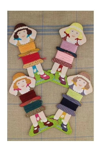 Cartes à Fil Petites Filles Famille 3 Complète 6 Cartes à Fil Petites Filles Famille 3 Complète – Image 6