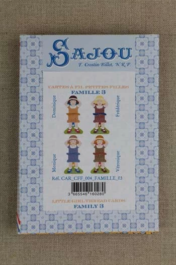Cartes à Fil Petites Filles Famille 3 Complète 7 Cartes à Fil Petites Filles Famille 3 Complète – Image 7