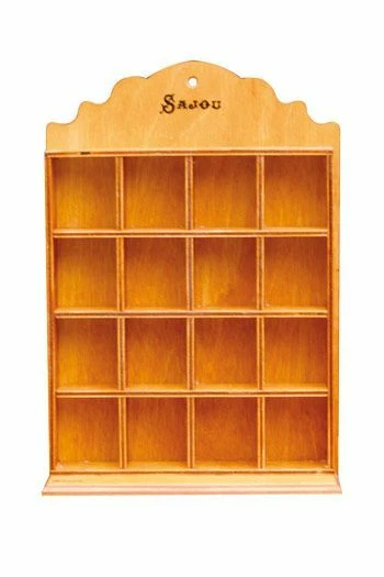 Casier En Bois Collection De Dés à Coudre 1 Casier En Bois Collection De Dés à Coudre